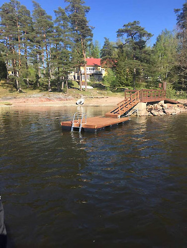 Sauna 4 (Edi) muoviponttoonilaituri, webshopProducts - 