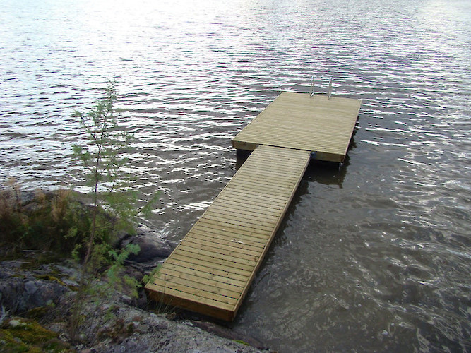 Sauna 4 (Edi) muoviponttoonilaituri, webshopProducts - 