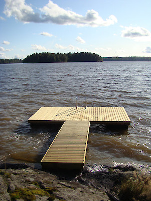 Sauna 4 (Edi) muoviponttoonilaituri, webshopProducts - 