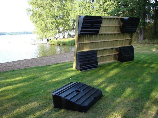 Sauna 4 (Edi) muoviponttoonilaituri, webshopProducts - 