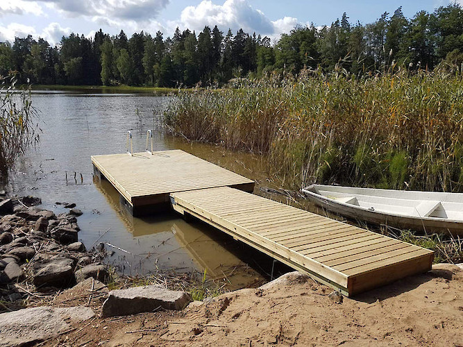Sauna 3 (Jami) muoviponttoonilaituri, webshopProducts - 
