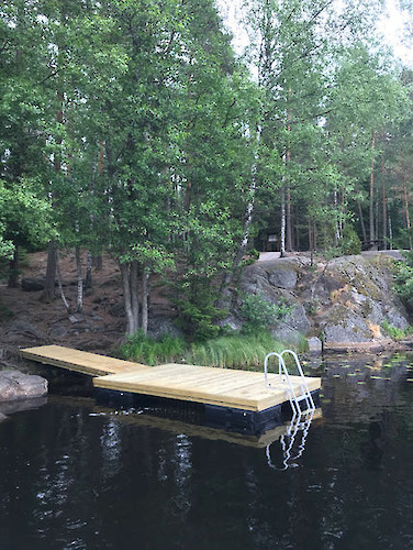Sauna 3 (Jami) muoviponttoonilaituri, webshopProducts - 